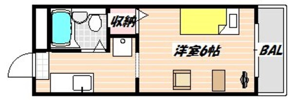 下総中山駅 徒歩8分 2階の物件間取画像